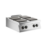 Mașină de gătit electrică de banc, 4 arzătoare, Linia 900, Silko